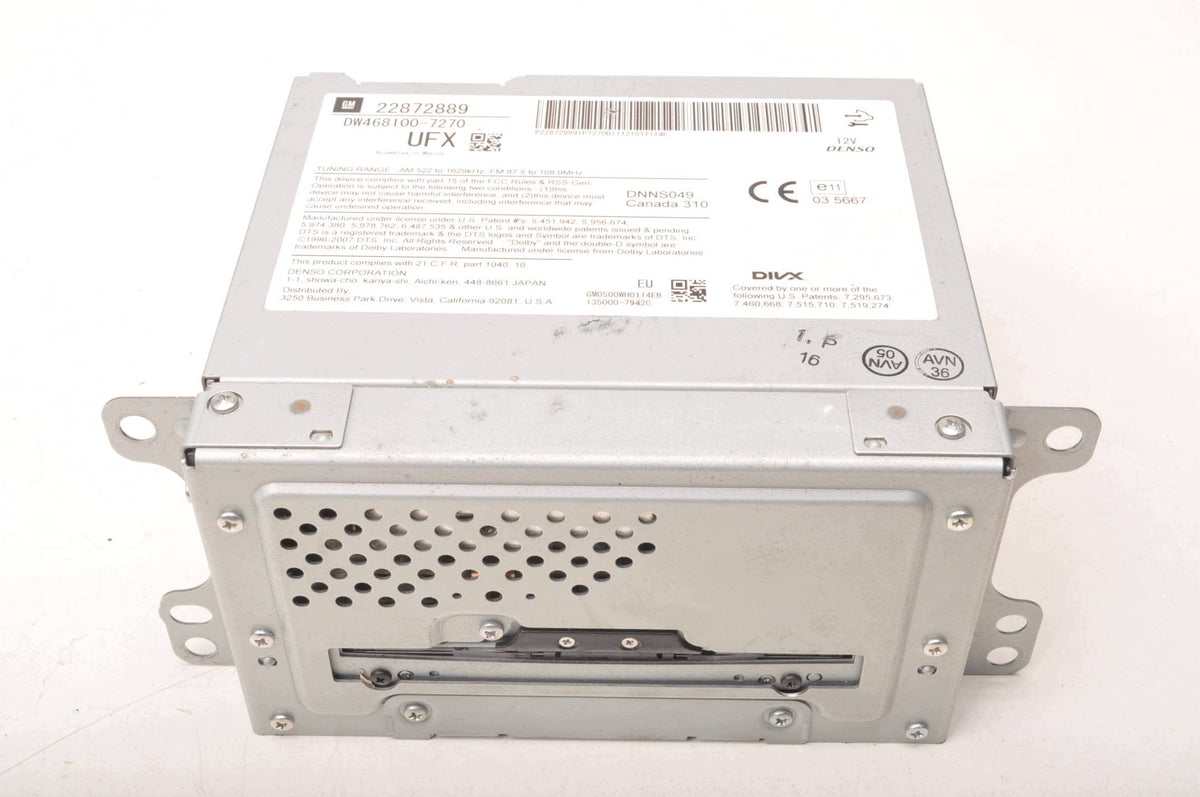 RADIO NAVIGATION CHEVROLET VOLT OPEL AMPERE 22872889