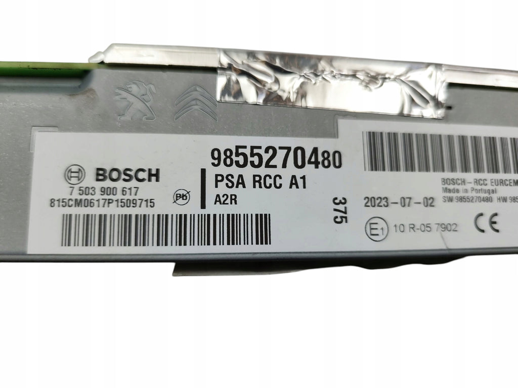 RADIO NAVIGATION PEUGEOT 208 II (2019-2023) 9855270480