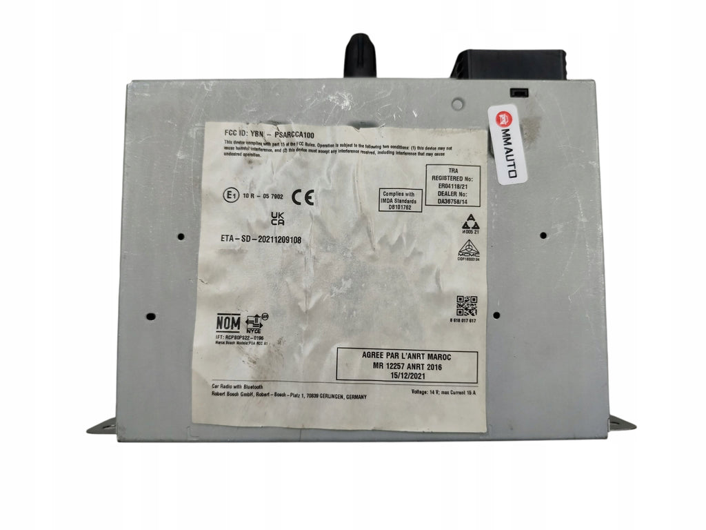RADIO NAVIGATION PEUGEOT 208 II (2019-2023) 9855270480
