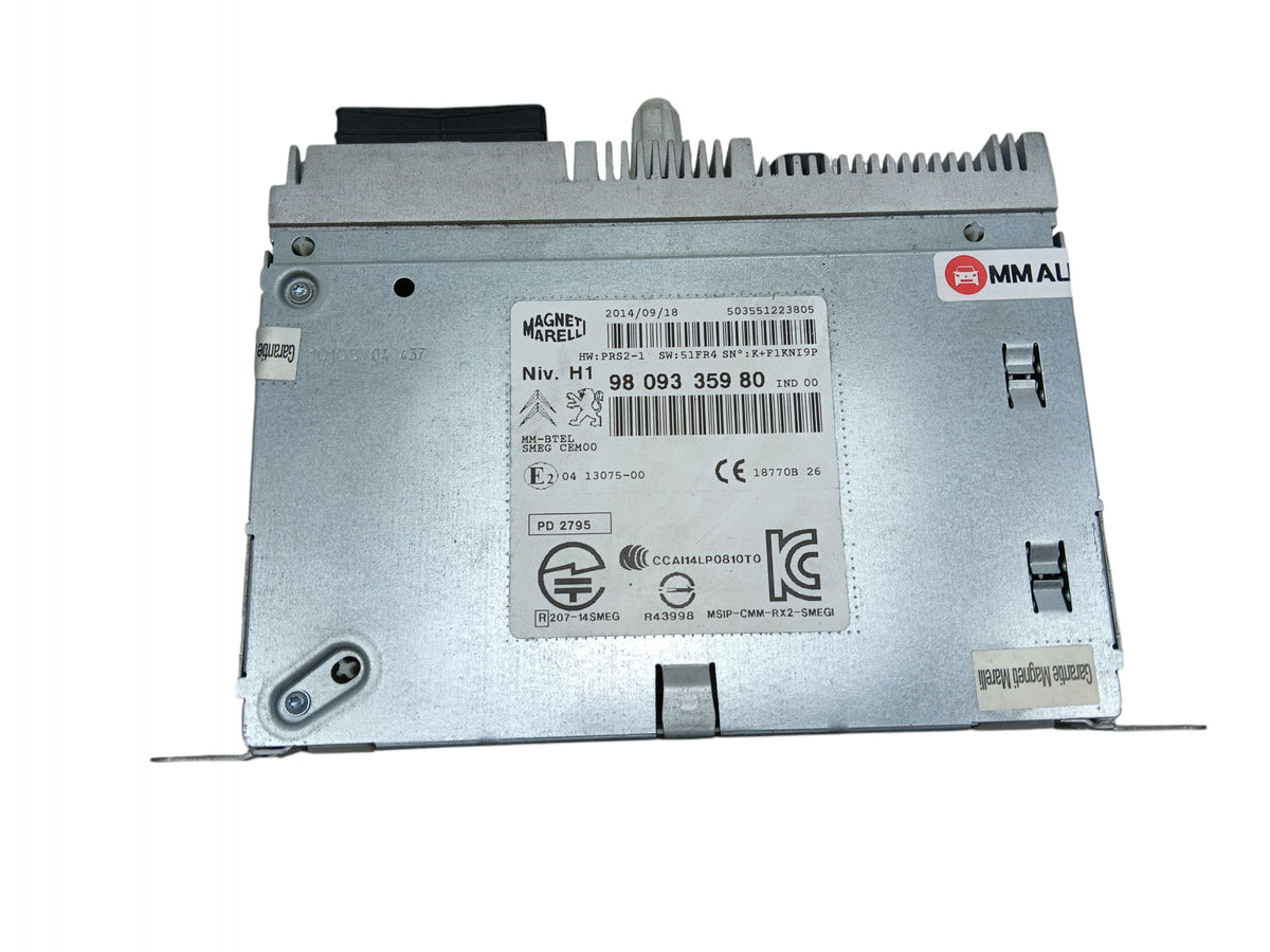 RADIO NAVIGATION READER PEUGEOT 308 II T9 508 AND LIFT 9809335980