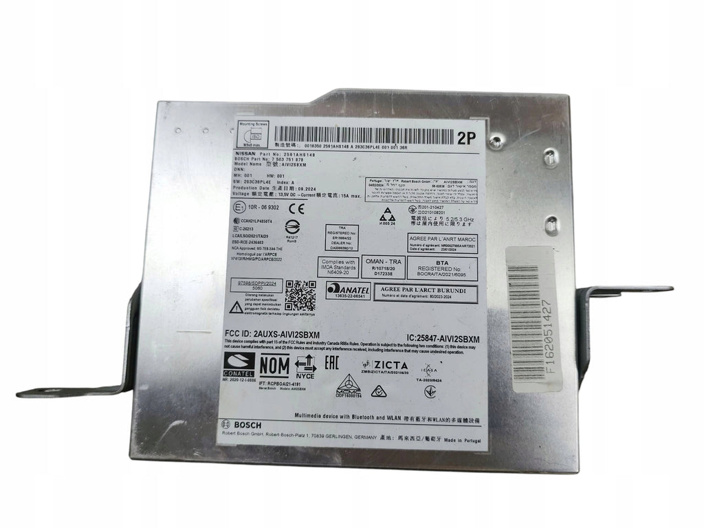 RADIO NISSAN JUKE II F16 2591AHS14B