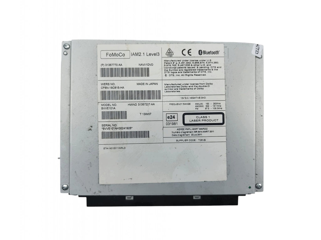 RADIO READER NAVIGATION VOLVO V60 AND S60 II V40 II XC60 AND 31357770AA