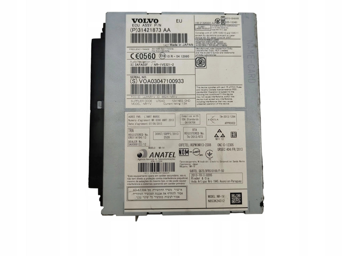 RADIO READER VOLVO V40 II (2012-2016) 31421873