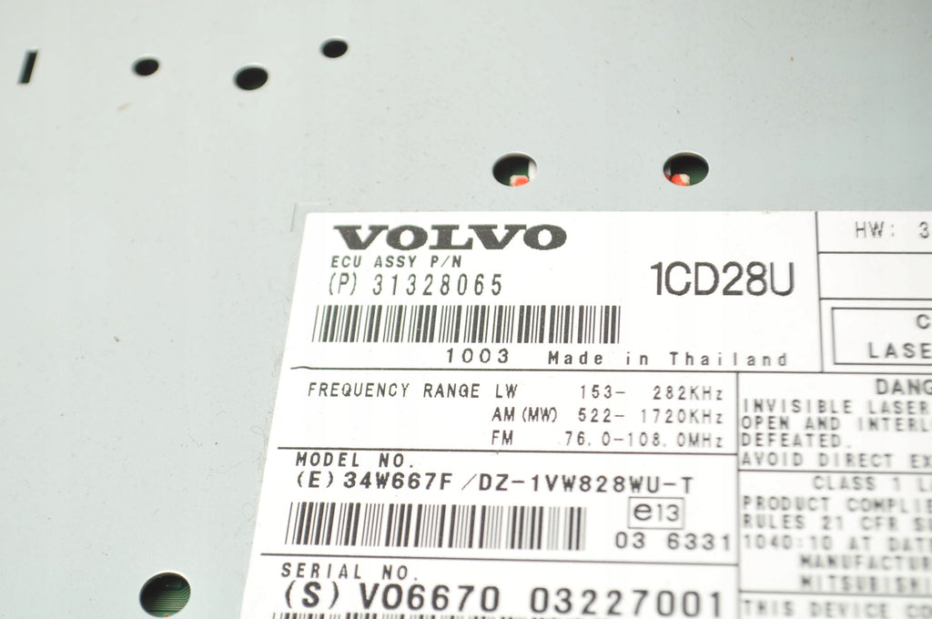 RADIO VOLVO XC90 31328065 LIFT