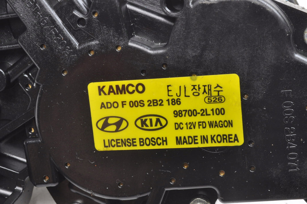 REAR WIPER MOTOR REAR HYUNDAI I30 AND 98700-2L100 STATION WAGON