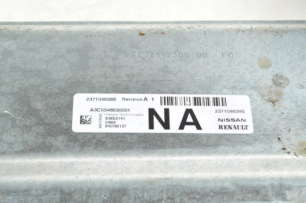 RENAULT CAPTUR II DASH LOGAN 1.0 COMPUTER ENGINE DRIVER 237104638S