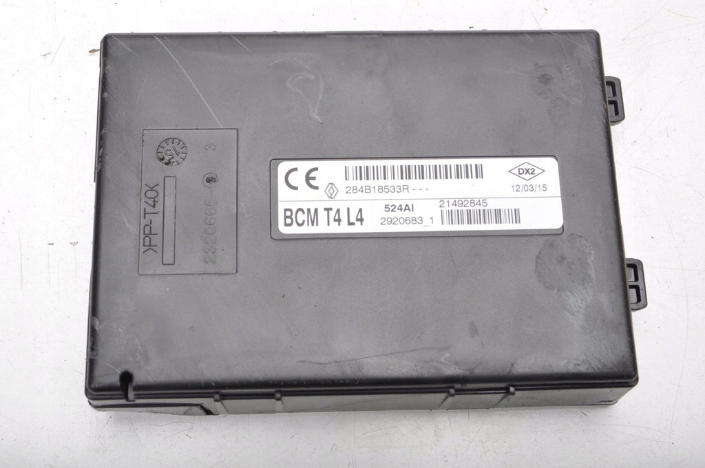 RENAULT CAPTURE AND COMPUTER MODULE DRIVER BCM 284B18533