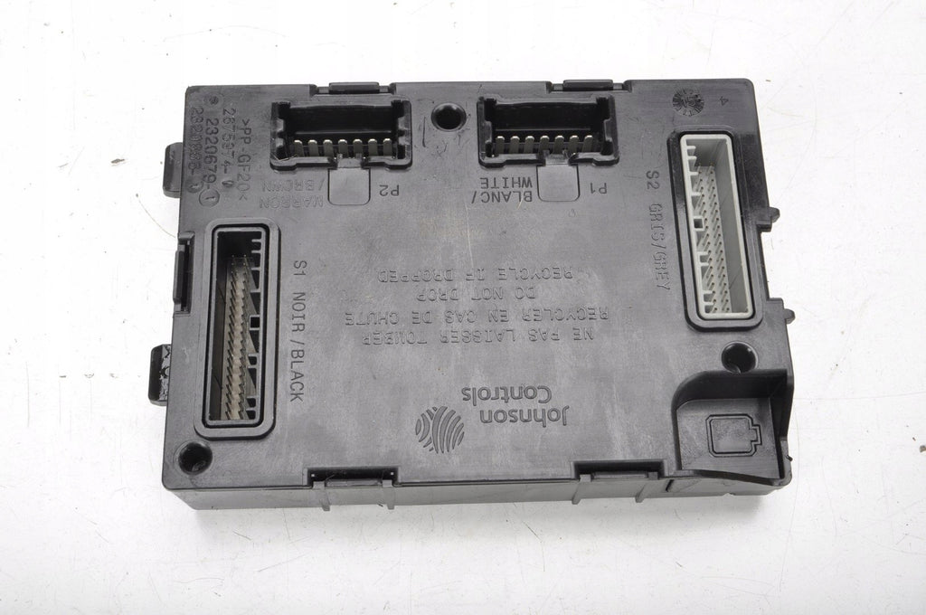 RENAULT CAPTURE AND COMPUTER MODULE DRIVER BCM 284B18533