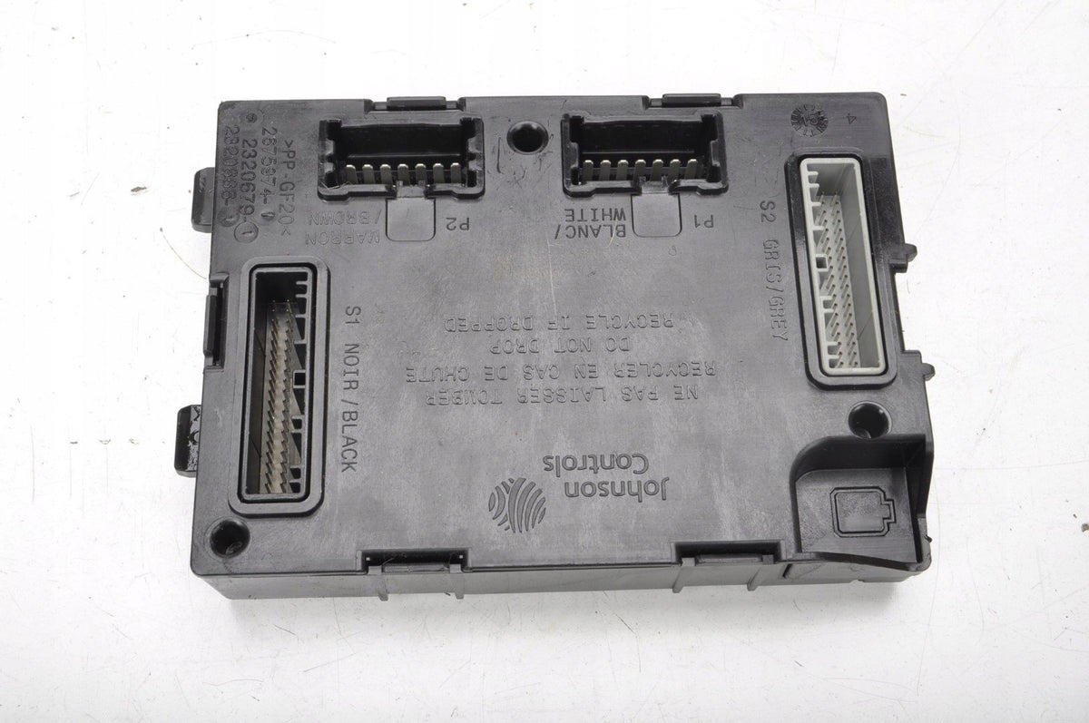 RENAULT CAPTURE AND COMPUTER MODULE DRIVER BCM 284B18533