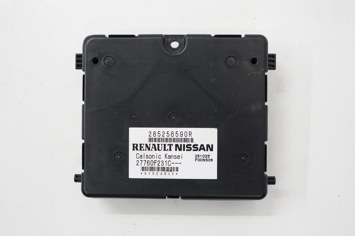 RENAULT CLIO V 22R AIR CONDITIONING CONTROLLER MODULE 285258590R
