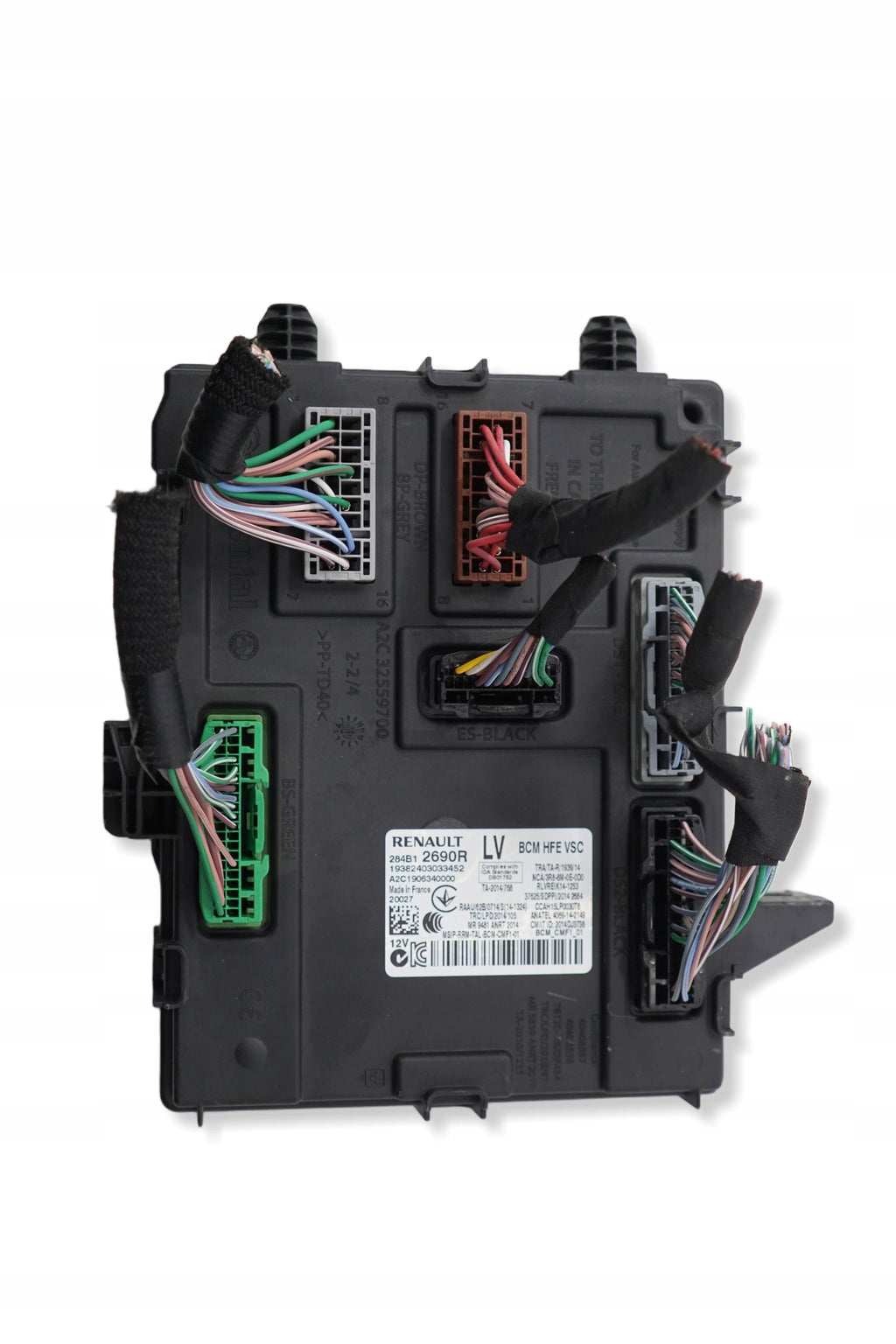 RENAULT KADJAR LIFT 20R MODULE DRIVER BCM 284B12690R