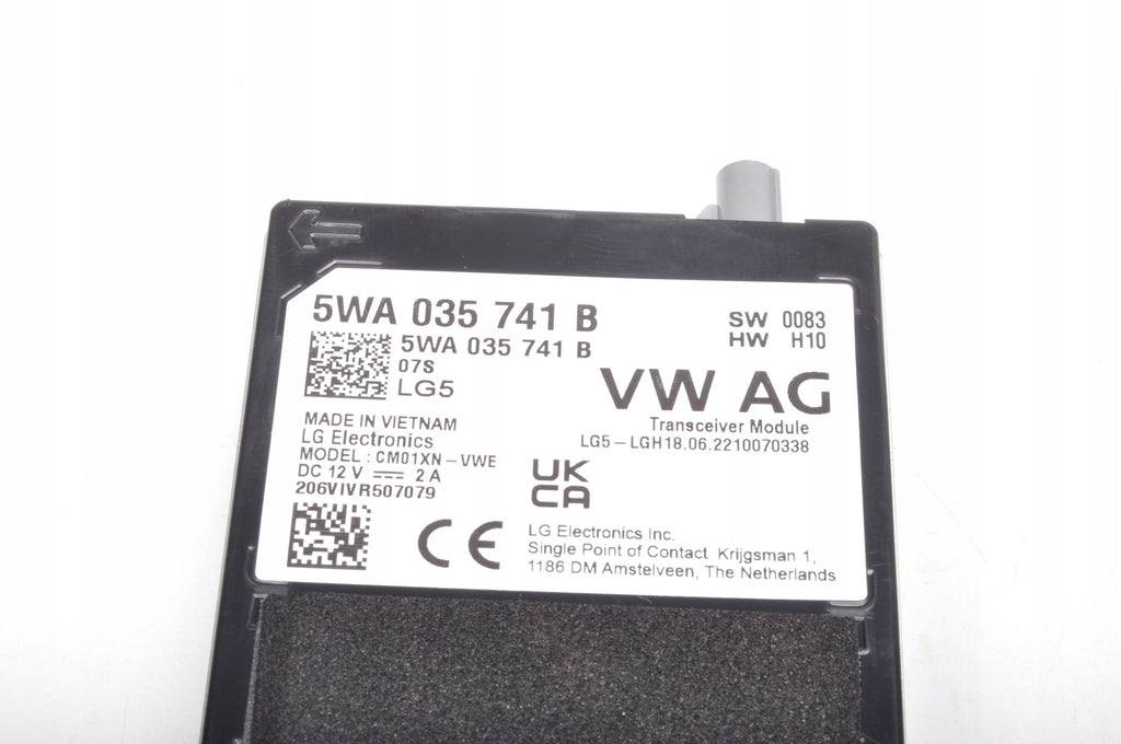 ROOF ANTENNA CONTROLLER MODULE VOLKSWAGEN GOLF VIII 2023R 5WA035741B