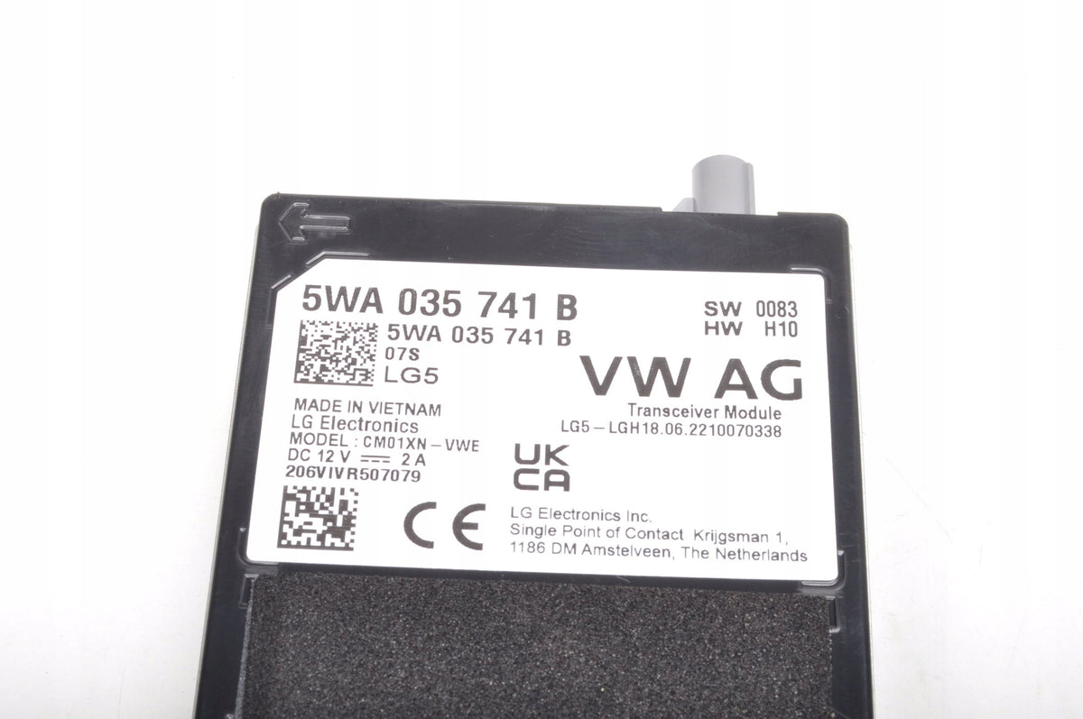 ROOF ANTENNA CONTROLLER MODULE VOLKSWAGEN GOLF VIII 2023R 5WA035741B