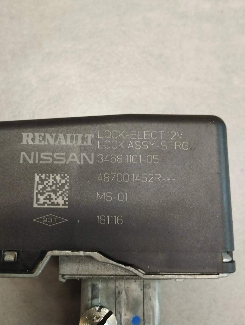 Renault Scenic IV STEERING WHEEL LOCK 487001452R