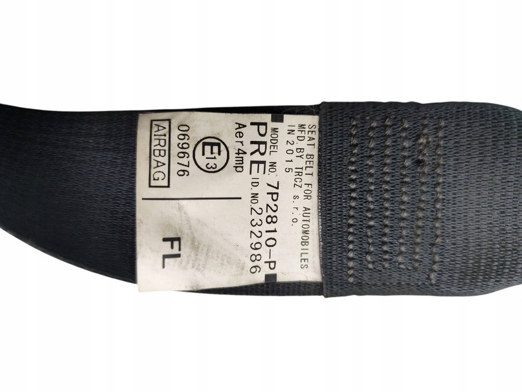 SEAT BELT LEFT FRONT TOYOTA COROLLA E18 7P2810-P EUROPE
