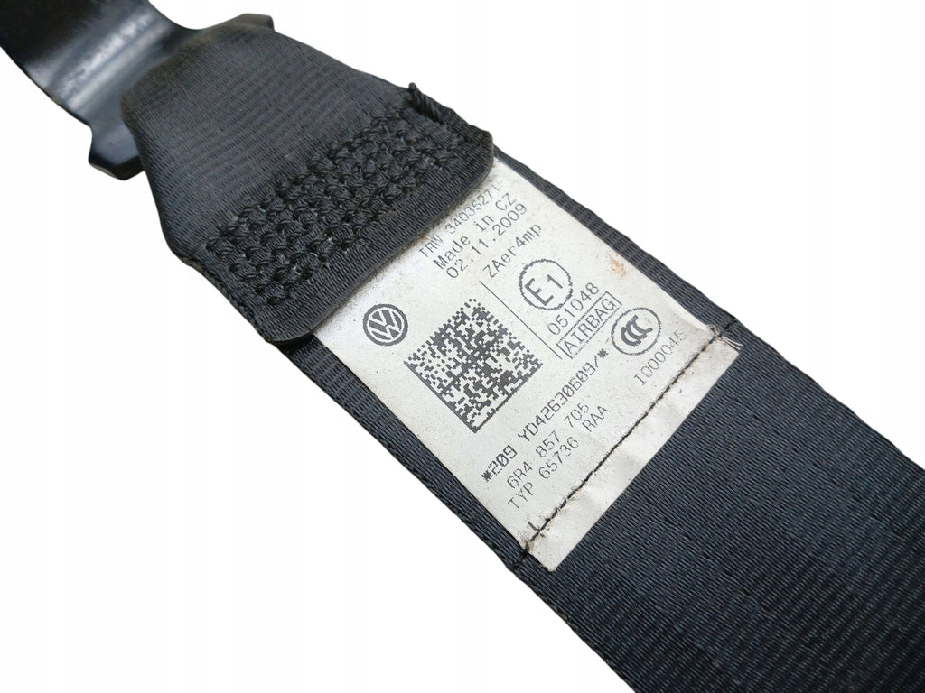 SEAT BELT LEFT FRONT VOLKSWAGEN POLO V 6R (2009-2014) 6R4857705