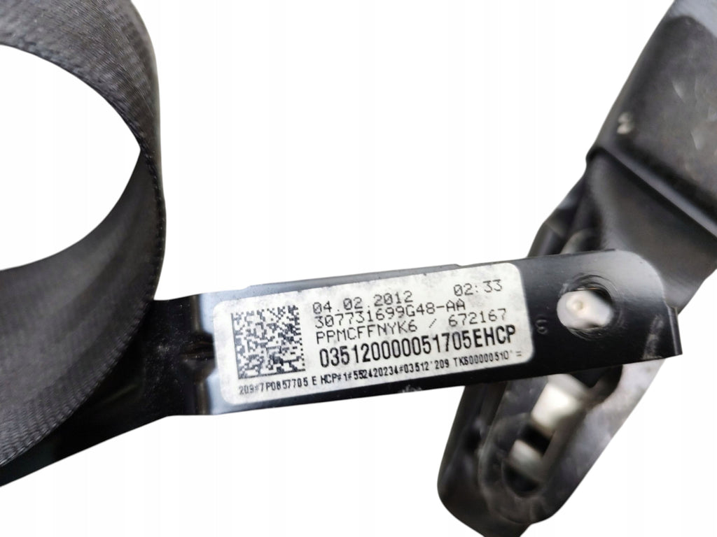 SEAT BELT LEFT FRONT VOLKSWAGEN TOUAREG II 7P (2010-2014) 3066322