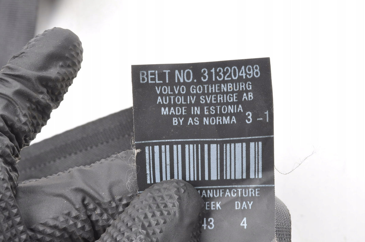 SEAT BELT LEFT FRONT VOLVO C30 31320498 LIFT