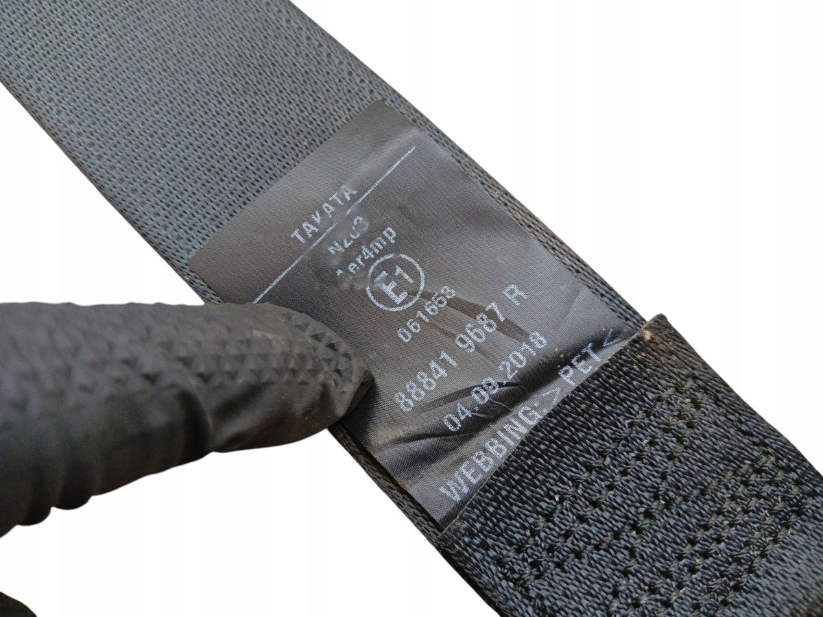 SEAT BELT LEFT REAR RENAULT KADJAR 888419687R