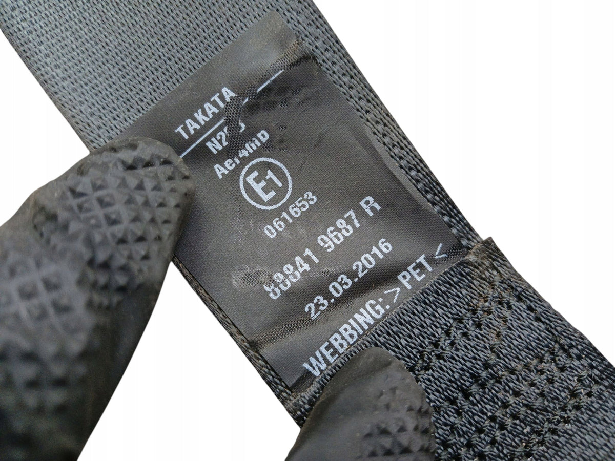 SEAT BELT LEFT REAR RENAULT KADJAR 888419687R