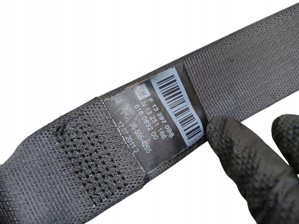 SEAT BELT RIGHT FRONT OPEL ASTRA IV J (2009-2012) 1329798 EUROPE