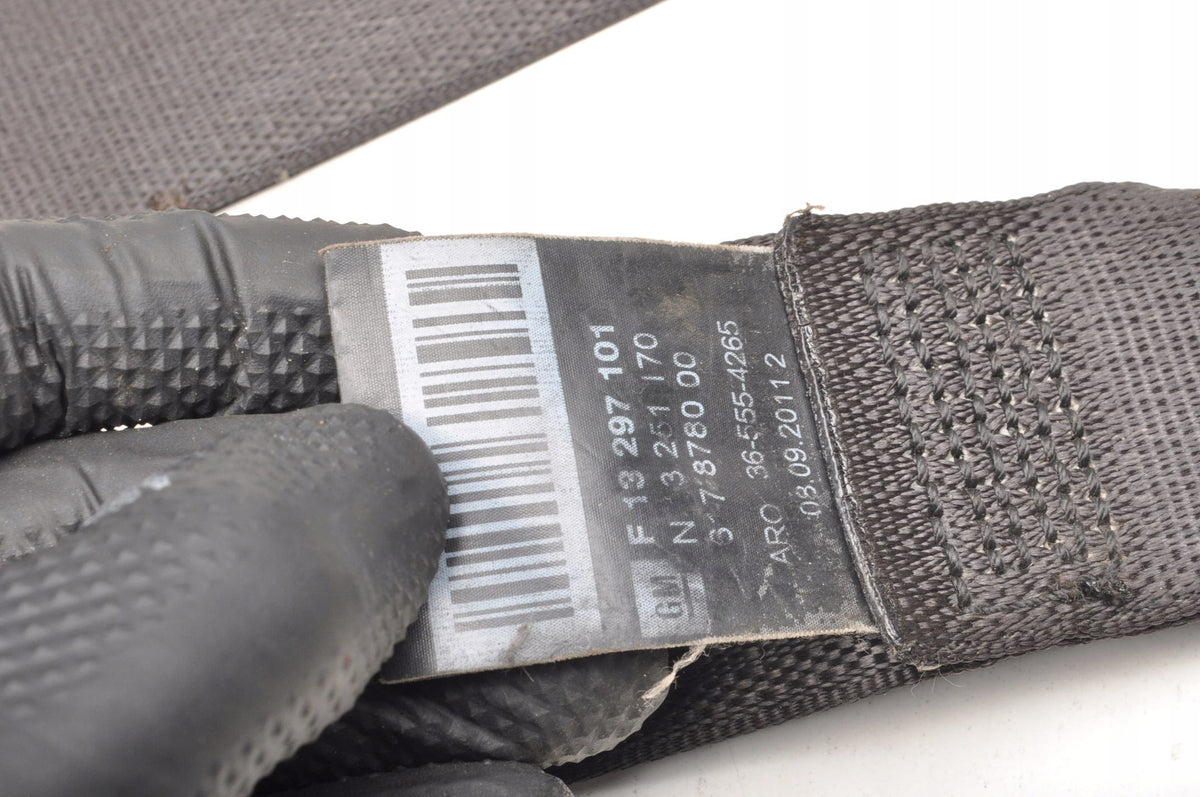 SEAT BELT RIGHT FRONT OPEL ASTRA J 13297101