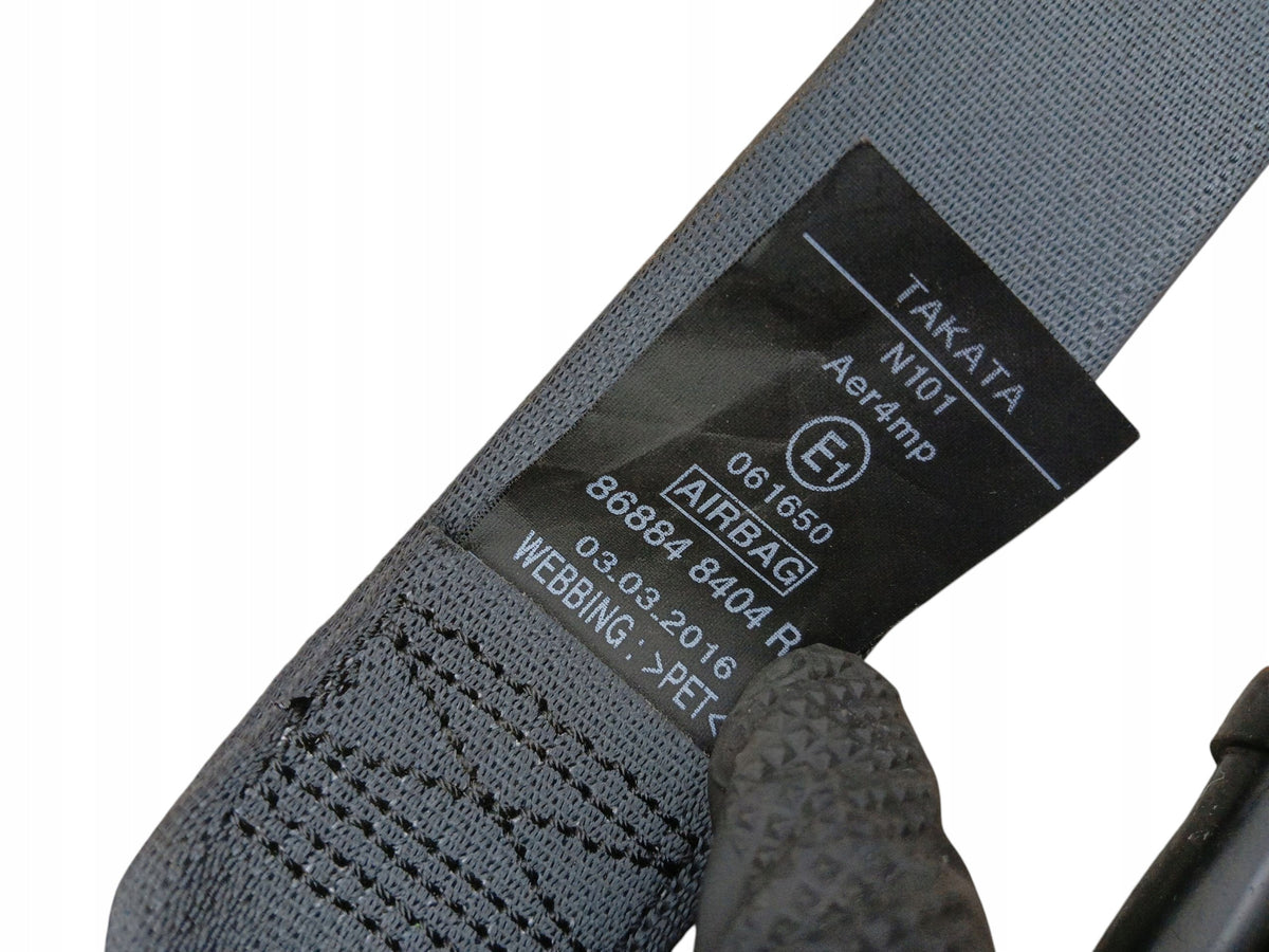 SEAT BELT RIGHT FRONT RENAULT KADJAR 868848404R UK