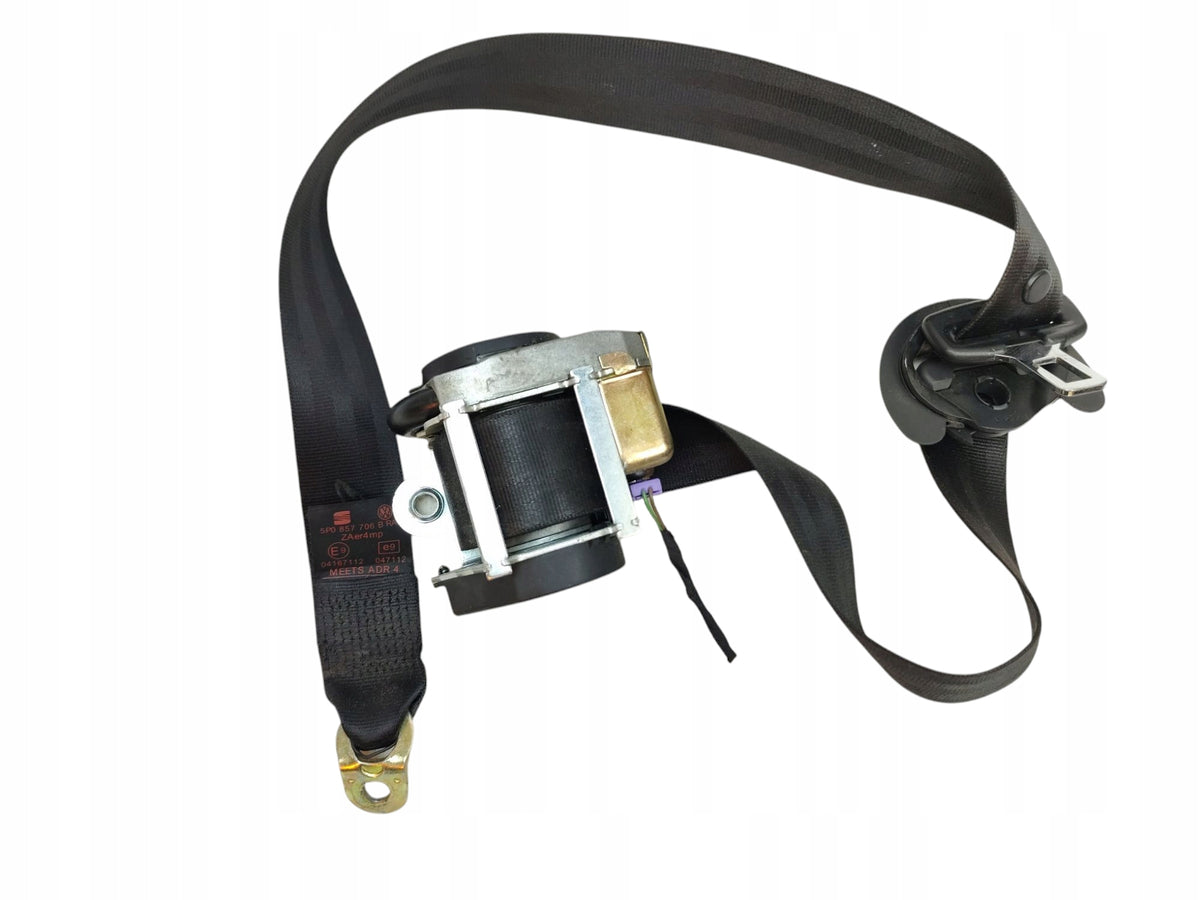 SEAT BELT RIGHT FRONT SEAT TOLEDO III ALTEA 5P0857706B EUROPE