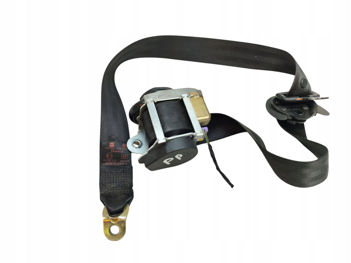 SEAT BELT RIGHT FRONT SEAT TOLEDO III ALTEA 5P0857706B EUROPE