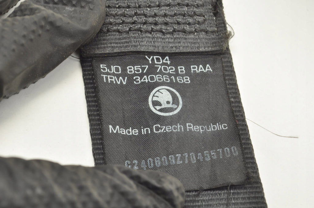 SEAT BELT RIGHT FRONT SKODA FABIA II 5J0857702B