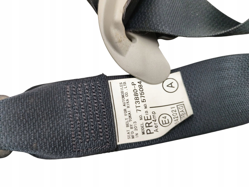 SEAT BELT RIGHT FRONT TOYOTA RAV4 IV 7T3880-P