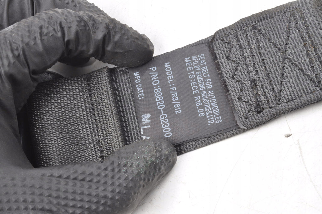 SEAT BELT RIGHT REAR 2 ROW HYUNDAI IONIQ 89820-G2300