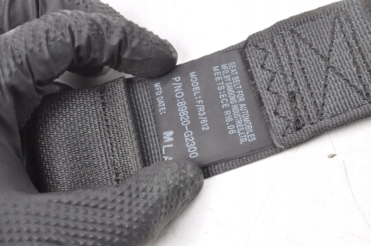 SEAT BELT RIGHT REAR 2 ROW HYUNDAI IONIQ 89820-G2300