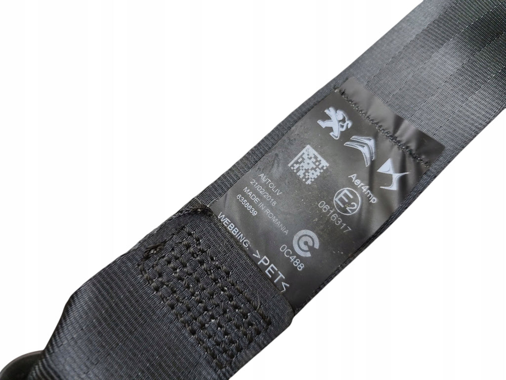 SEAT BELT RIGHT REAR DS 7 CROSSBACK (2017-2022) 98158613X EUROPE