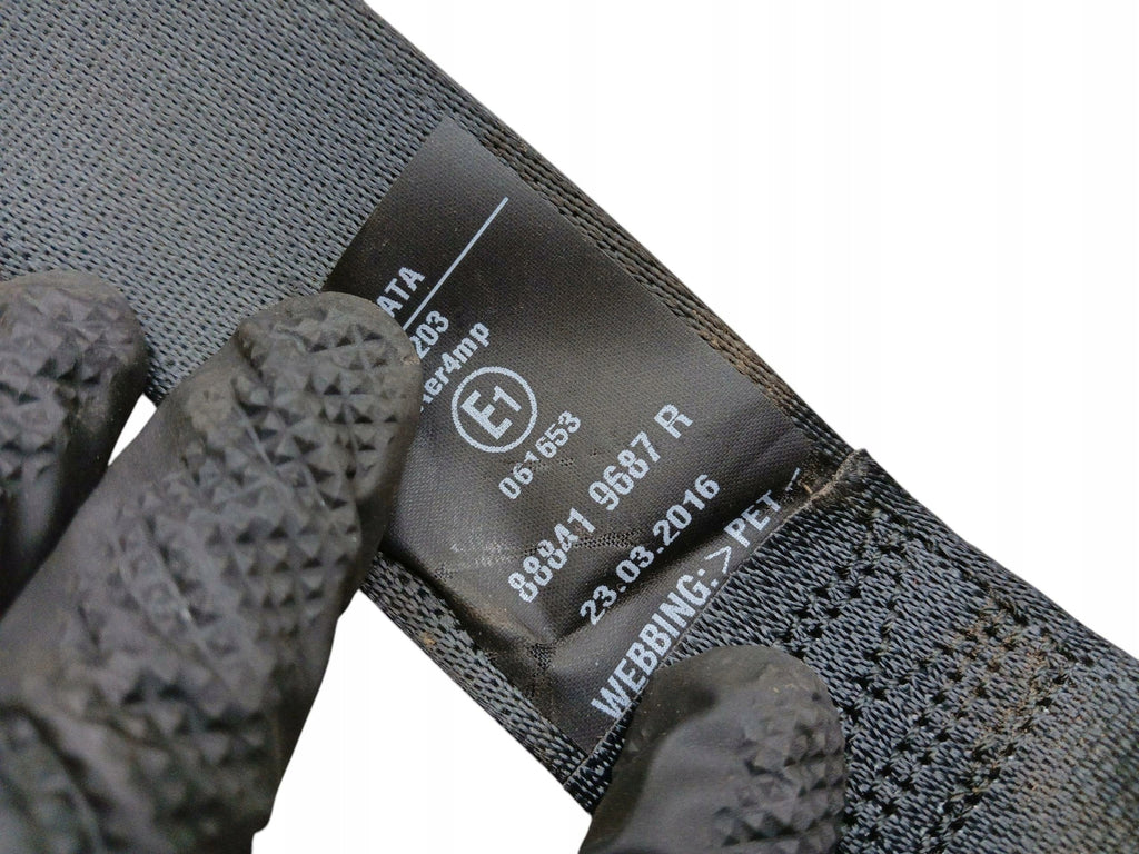 SEAT BELT RIGHT REAR RENAULT KADJAR 888419687R