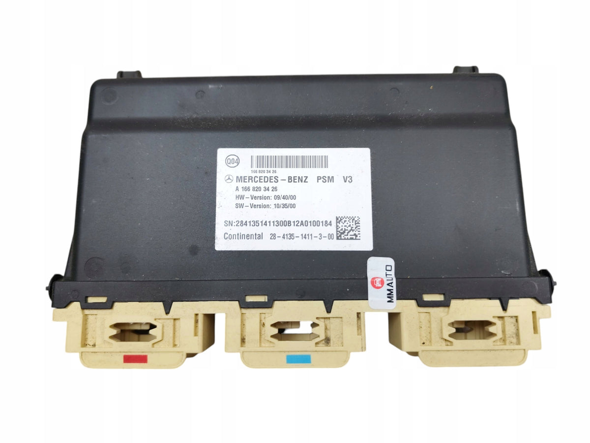 SEAT CONTROLLER MODULE MERCEDES ML W166 (2011-2015) A1668203426