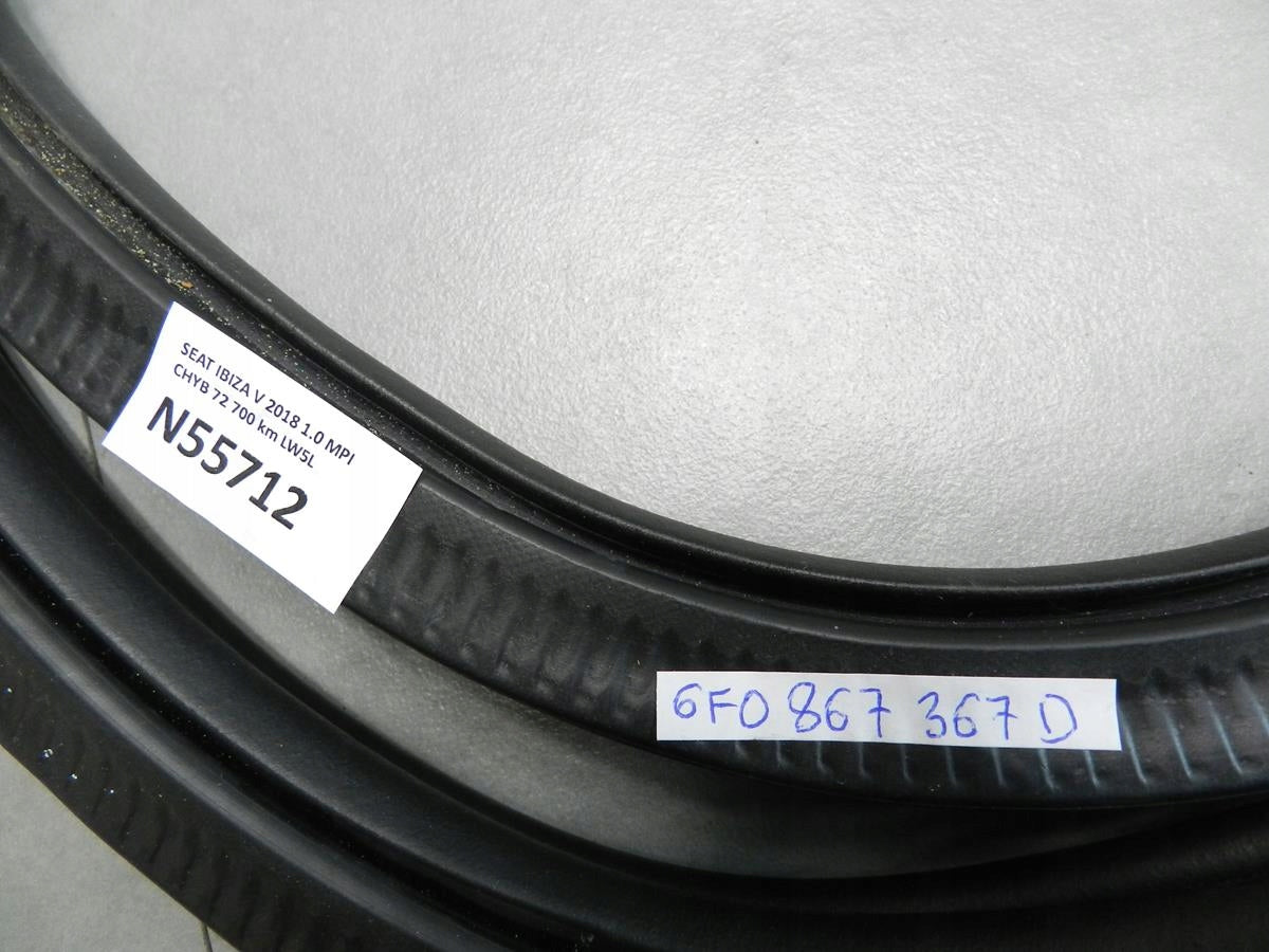 SEAT IBIZA V DOOR SEAL LEFT REAR 6F0867367D