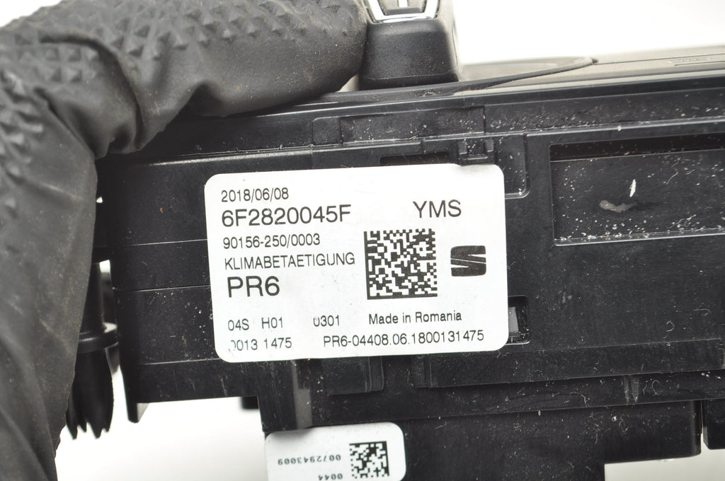 SEAT IBIZA V PANEL AIR CONDITIONING SWITCH 6F2820045F