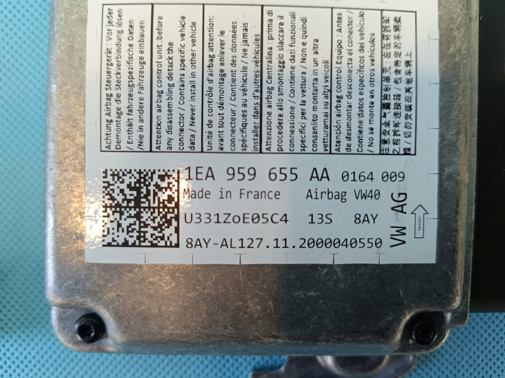 SEAT LEON 4 IV FR COMBI 2.0 TDI 110KW 2021 R MODULE CONTROLLER SENSOR AIRBAG