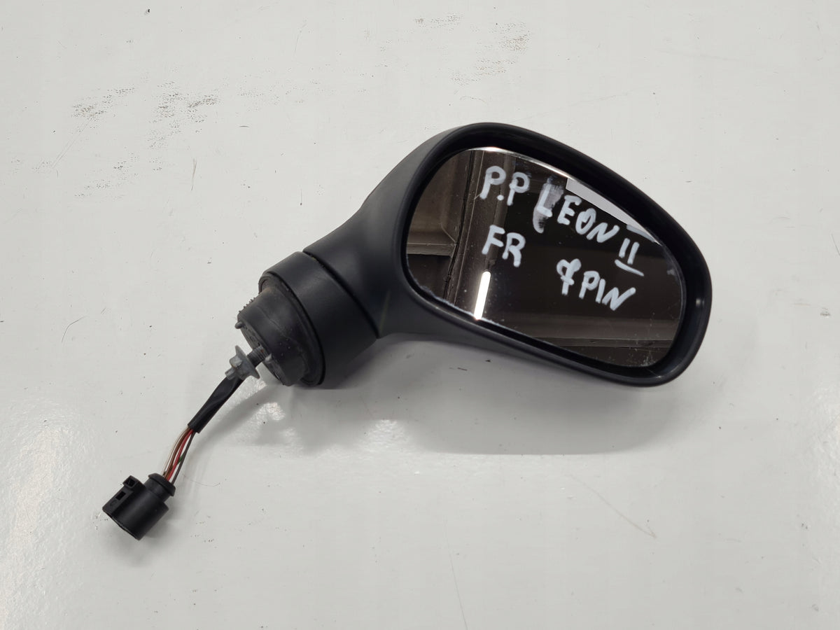 SEAT LEON II FR 07R MIRROR RIGHT 7PIN ENGLISH