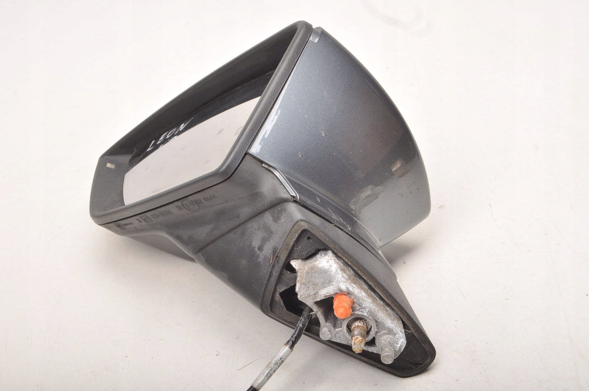 SEAT LEON III MIRROR RIGHT ELECTRIC 6 PIN ENGLISH