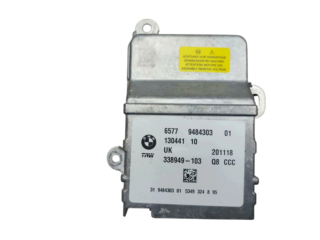 SENSOR AIRBAG MODULE BMW X1 F48 (2015-2019) 9484303 338949-103