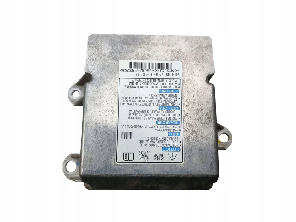 SENSOR AIRBAG MODULE HONDA JAZZ III 77960-TF0-G820-M3