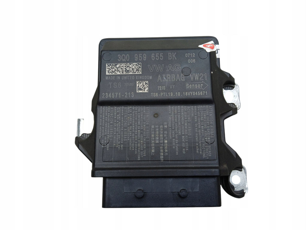 SENSOR MODULE AIRBAG VW PASSAT B8 ARTEON SUPERB III 3Q0959655BK
