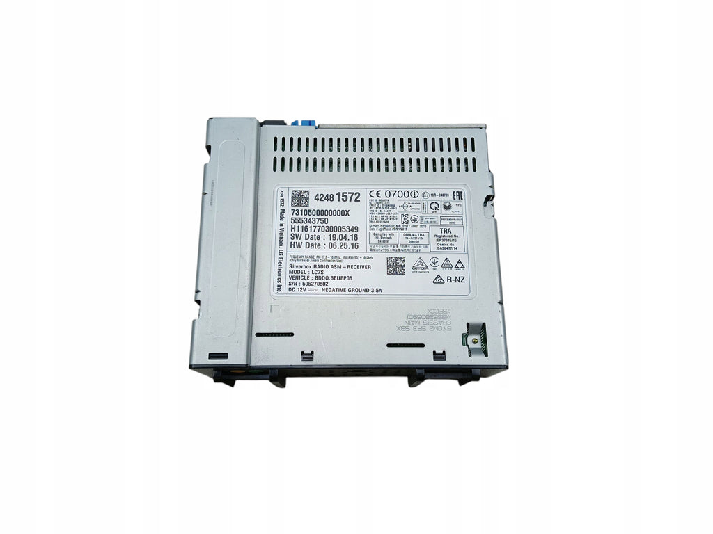 SILVERBOX CONTROLLER MODULE OPEL ASTRA K (2015-2019) 42481572