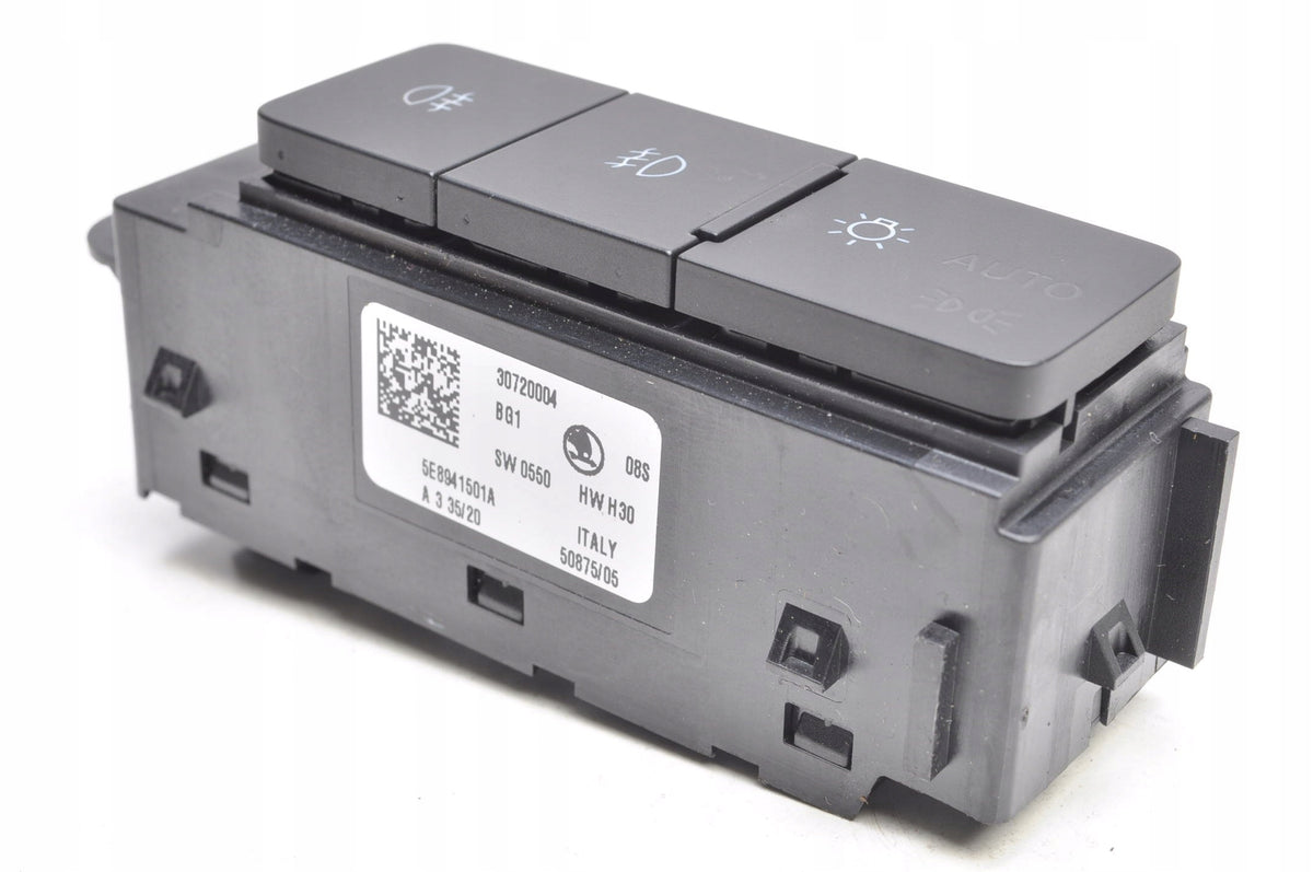 SKODA ENYAQ OCTAVIA IV LIGHT SWITCH 5E8941501