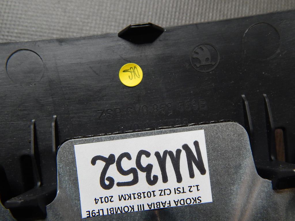 SKODA FABIA III STEERING WHEEL HOUSING 6V0858559B