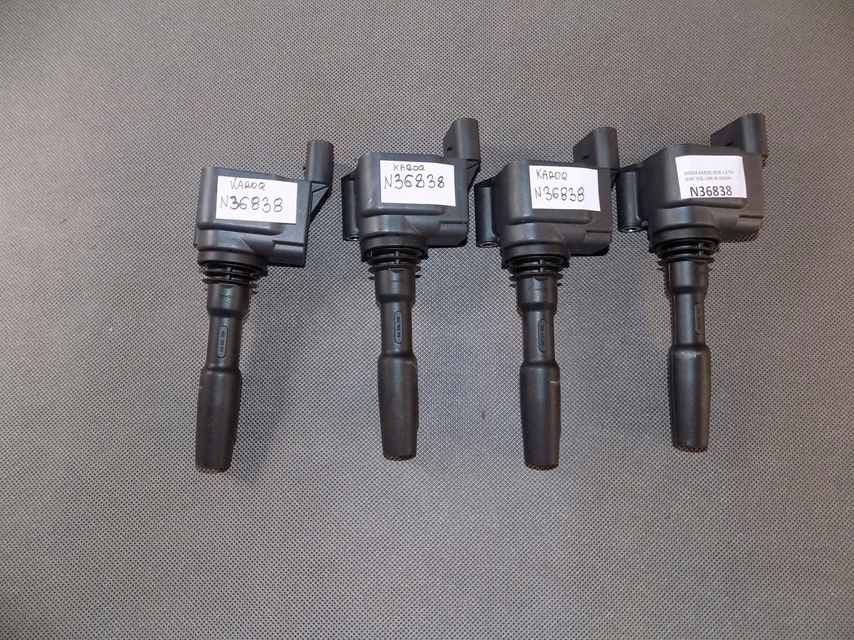 SKODA KAROQ 1.5 TSI COIL IGNITION COIL 4X 05E905110