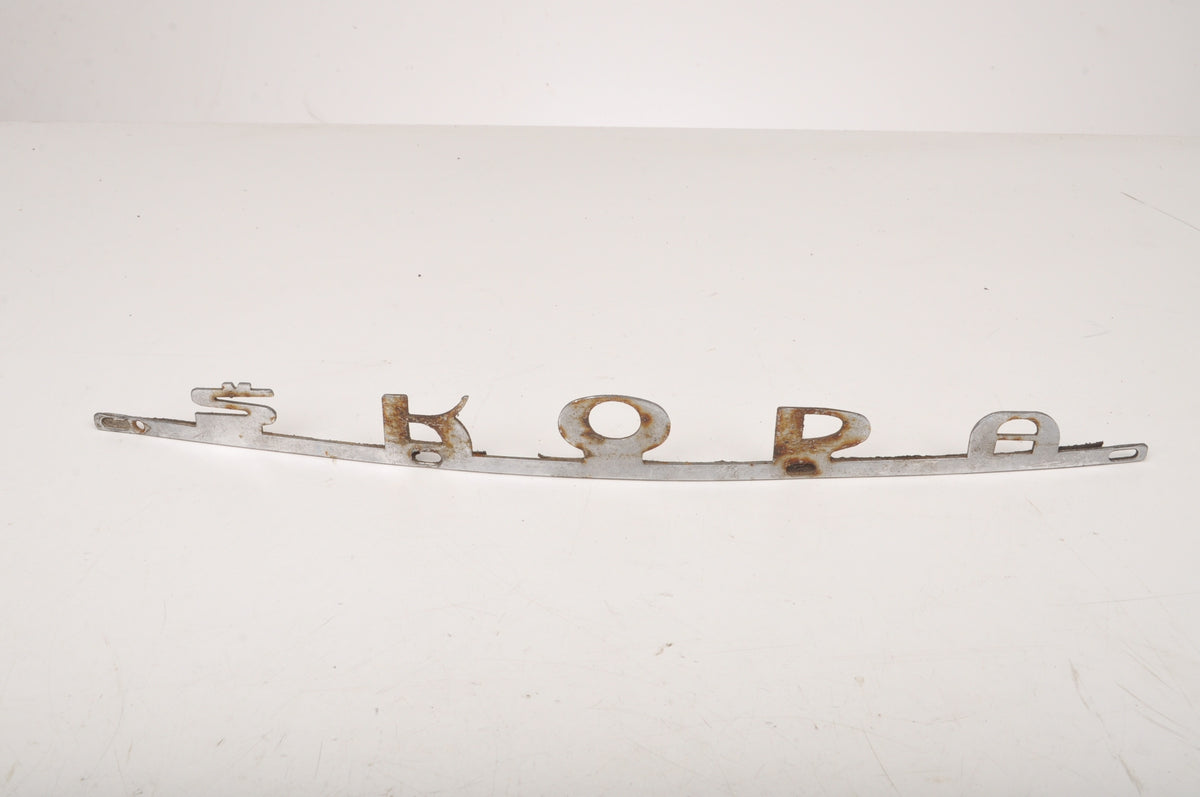 SKODA OCTAVIA 985 BADGE LOGO EMBLEM INSCRIPTION