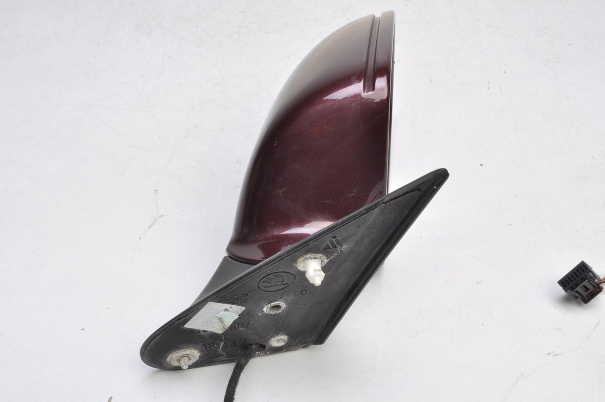 SKODA OCTAVIA II MIRROR RIGHT ELECTRIC 6PIN LIFT ANGLIK
